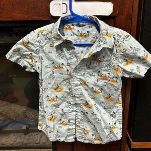 Button down kids shirt
